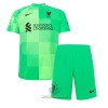 Maglia da Calcio Portiere Liverpool Casa 2021-22 per Bambino